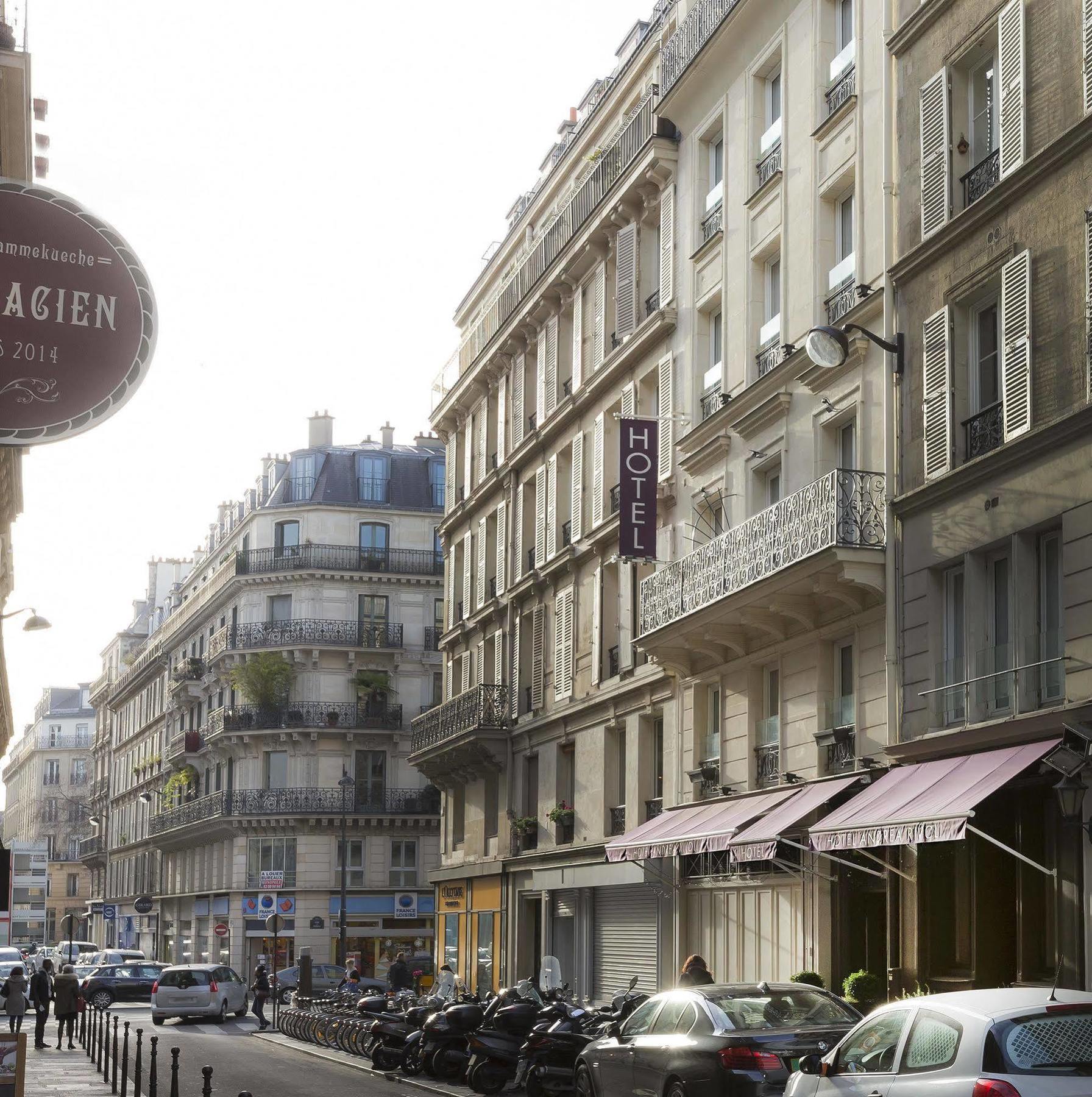 Hotel Andrea Paris Exterior foto